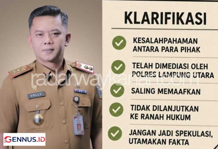 Pemkab Way Kanan Buka Suara soal Dugaan Pelecehan di Kereta Kuala Stabas, Sekda Sebut Itu Kesalahpahaman