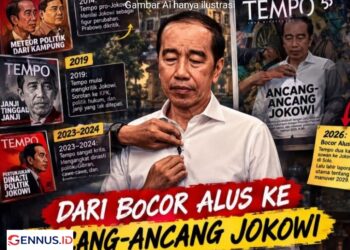 Dari Bogor, Bocor Alus ke “Ancang – Ancang Jokowi” Membaca Jejak Digital Tempo – Jokowi