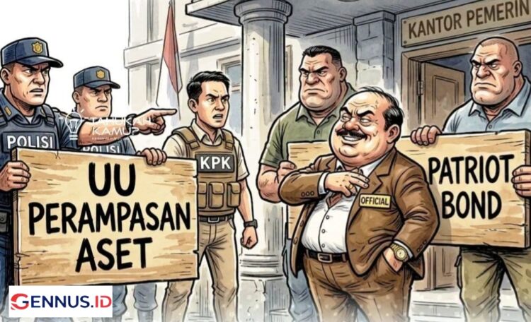 Disahkan Jauh Lebih Dulu, Benarkah Patriot Bond Solusi Hadapi UU Perampasan Aset?