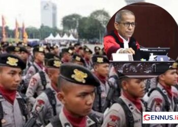 Hakim MK Saldi Isra Desak Pemerintah Buktikan Draf UU Polri 2024-2026: “Jangan-jangan Karangan”