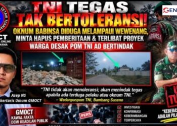 TNI Tegas Tak Bertoleransi! Oknum Babinsa Diduga Melampaui Wewenang, Minta Hapus Pemberitaan & Terlibat Proyek — Warga Desak POM TNI AD Bertindak