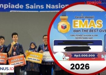 Hadiah Pembinaan Olimpiade Sains Nasional Turun Hingga 80% Menjadi Perhatian Publik