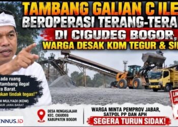 Tambang Galian C Ilegal Beroperasi Terang-Terangan di Cigudeg Bogor, Warga Desak KDM Tegur & Sidak