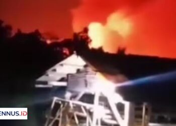 TPA Geluga Cibungbulang Kabupaten Bogor Kebakaran