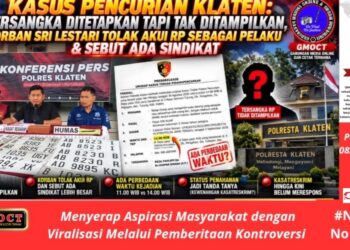 Kasus Pencurian Klaten: Tersangka Ditetapkan tapi Tak Ditampilkan, Korban Sri Lestari Tolak Akui RP Sebagai Pelaku & Sebut Ada Sindikat