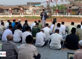 Respons Bencana Kekeringan, Muspika Parungpanjang Gelar Shalat Istisqa Berjamaah