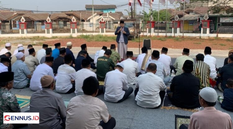 Respons Bencana Kekeringan, Muspika Parungpanjang Gelar Shalat Istisqa Berjamaah