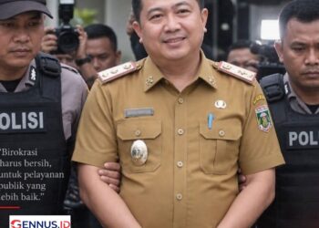 Pakar Birokrasi Sekda Lampung Tengah Akhirnya Ditangkap Polisi