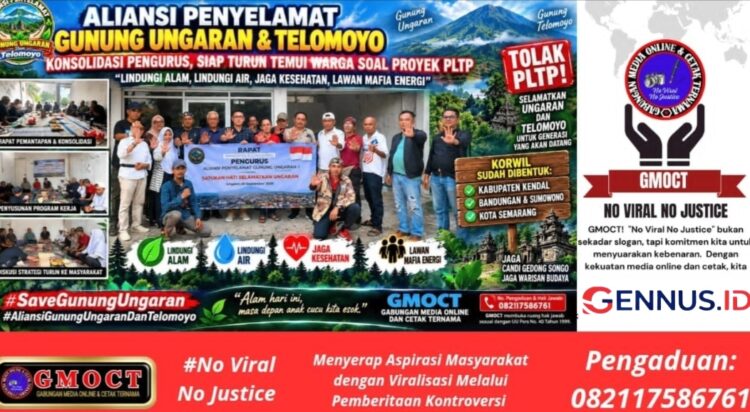 Aliansi Penyelamat Gunung Ungaran & Telomoyo Konsolidasi Pengurus, Siap Turun Tanya Warga soal Proyek PLTP