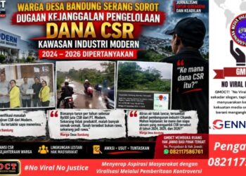 Warga Desa Bandung Serang Sorot Dugaan Kejanggalan Pengelolaan Dana CSR Kawasan Industri Modern 2024–2026 Dipertanyakan