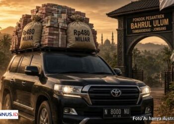 Duit Rp480 Miliar Dibawa Gunakan Land Cruiser ke Arena Muktamar NU