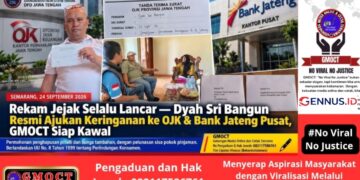 Rekam Jejak Dyah Sri Bangun Selalu Lancar, Resmi Ajukan Keringanan ke OJK & Bank Jateng Pusat – GMOCT Siap Kawal