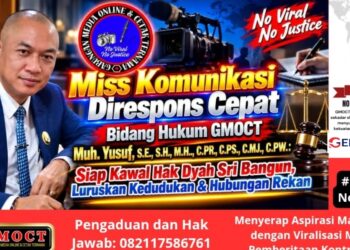 Miss Komunikasi Direspons Cepat – Bidang Hukum GMOCT Muh Yusuf S.E., Siap Kawal Hak Dyah Sri Bangun, Luruskan Kedudukan & Hubungan Rekan